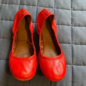 Lucky brand red flats